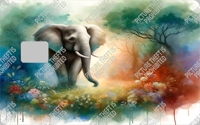 Bank  Card Sticker-BC-2398